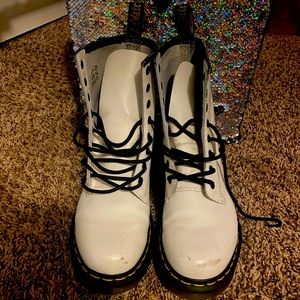 White doc martens